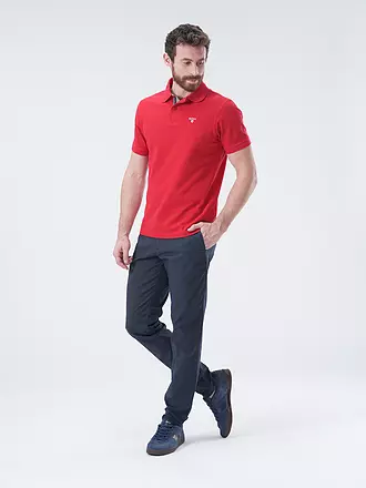 BARBOUR | Polo coupe classique | rot